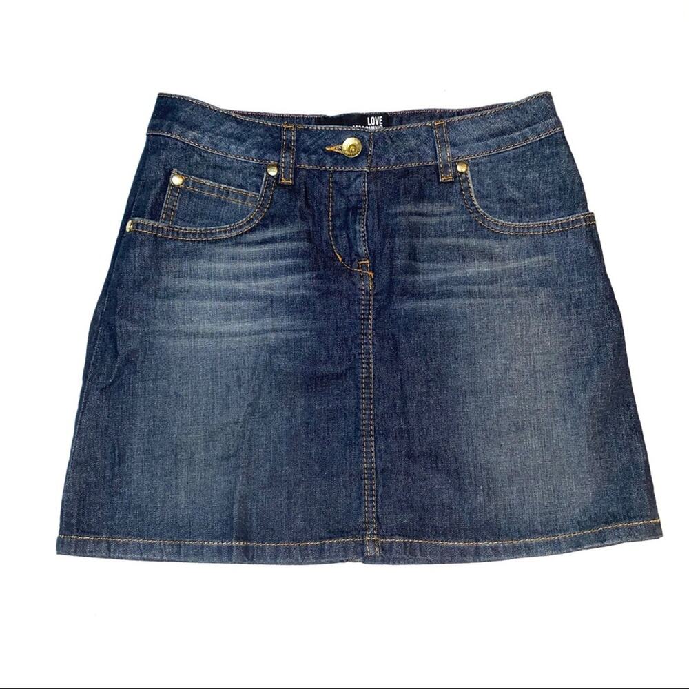 Love Moschino Denim Mini Skirt 2 Y2K